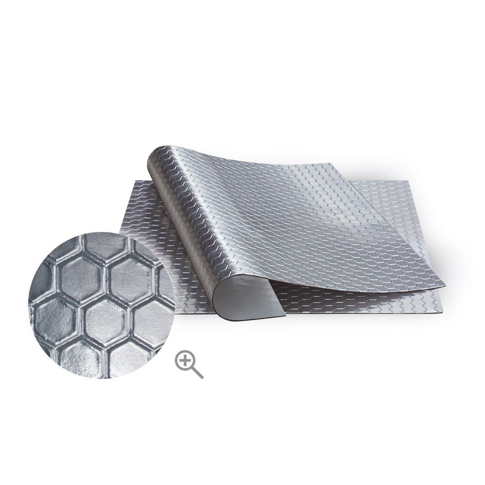 BOLL adhesive damping mat aluminum "honeycomb"