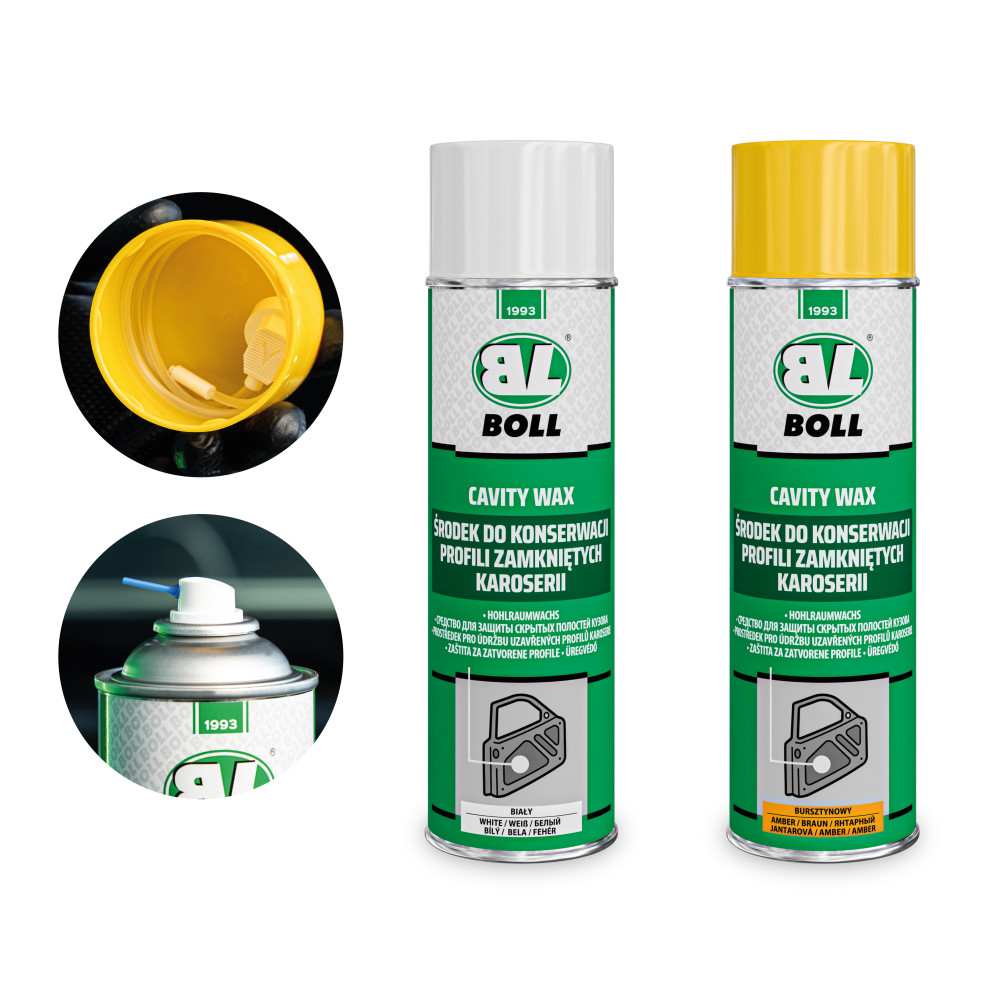 BOLL środek do konserwacji profili zamkniętych karoserii - spray