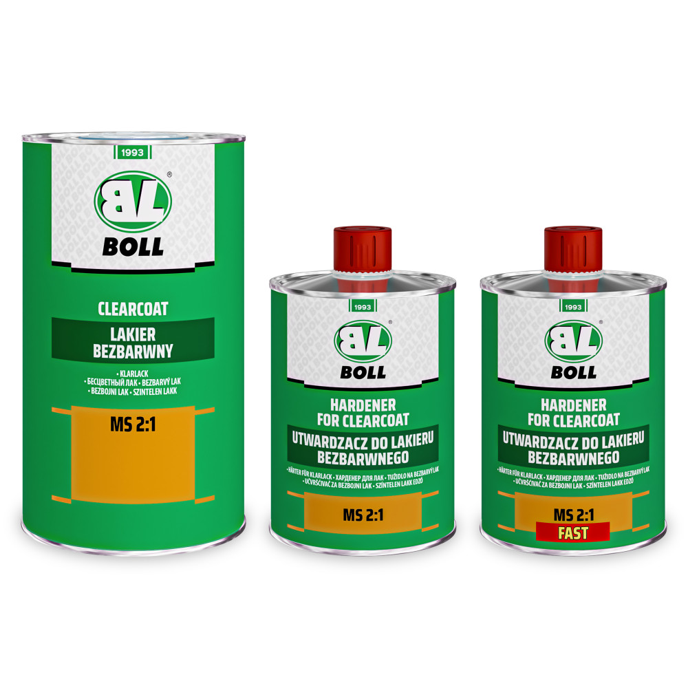 ЛАК MS 2:1 / ОТВЕРДИТЕЛЬ