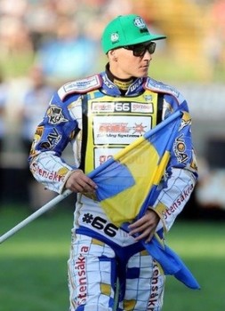 Fredrik Lindgren am vierten Platz in der Grand Prix von Neuseeland