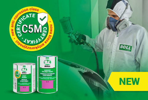 BOLL Epoxy Primer 1:1 with C5M – an even higher level of corrosion protection