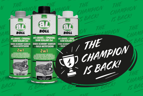 Das Produkt, auf das alle gewartet haben – Karosserieschutz + Spritzdichtmasse 2in1 ist zurück