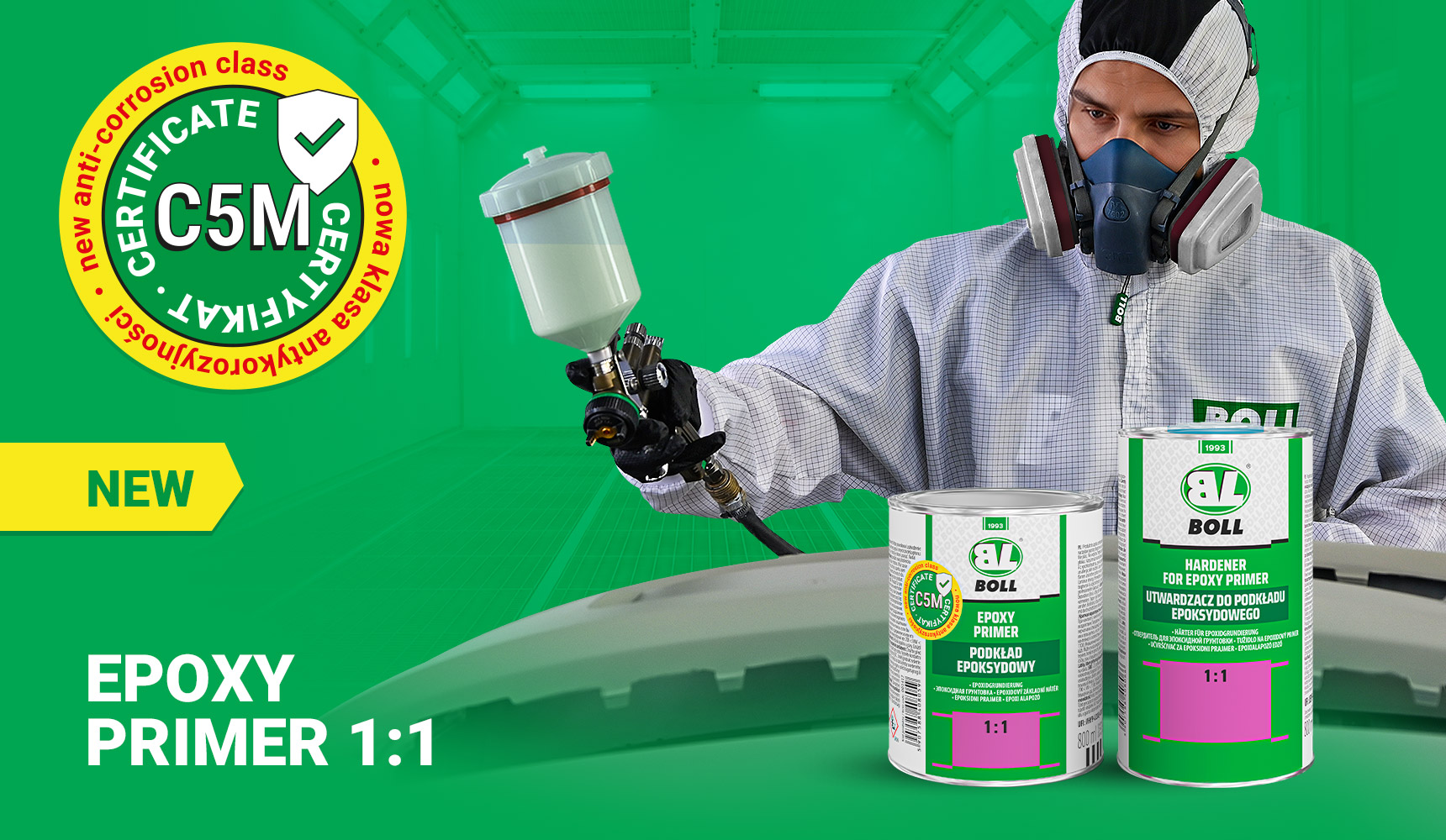 BOLL Epoxy primer with C5M corrosion class