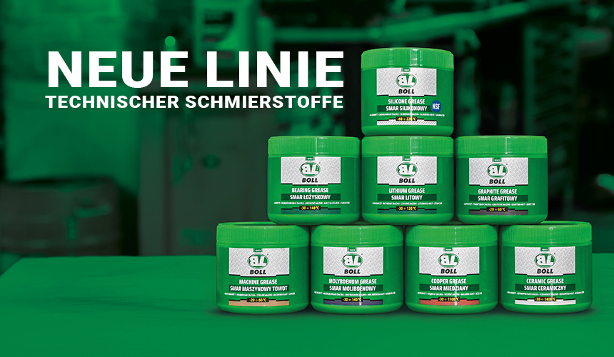 Neue Linie technischer Schmierfette